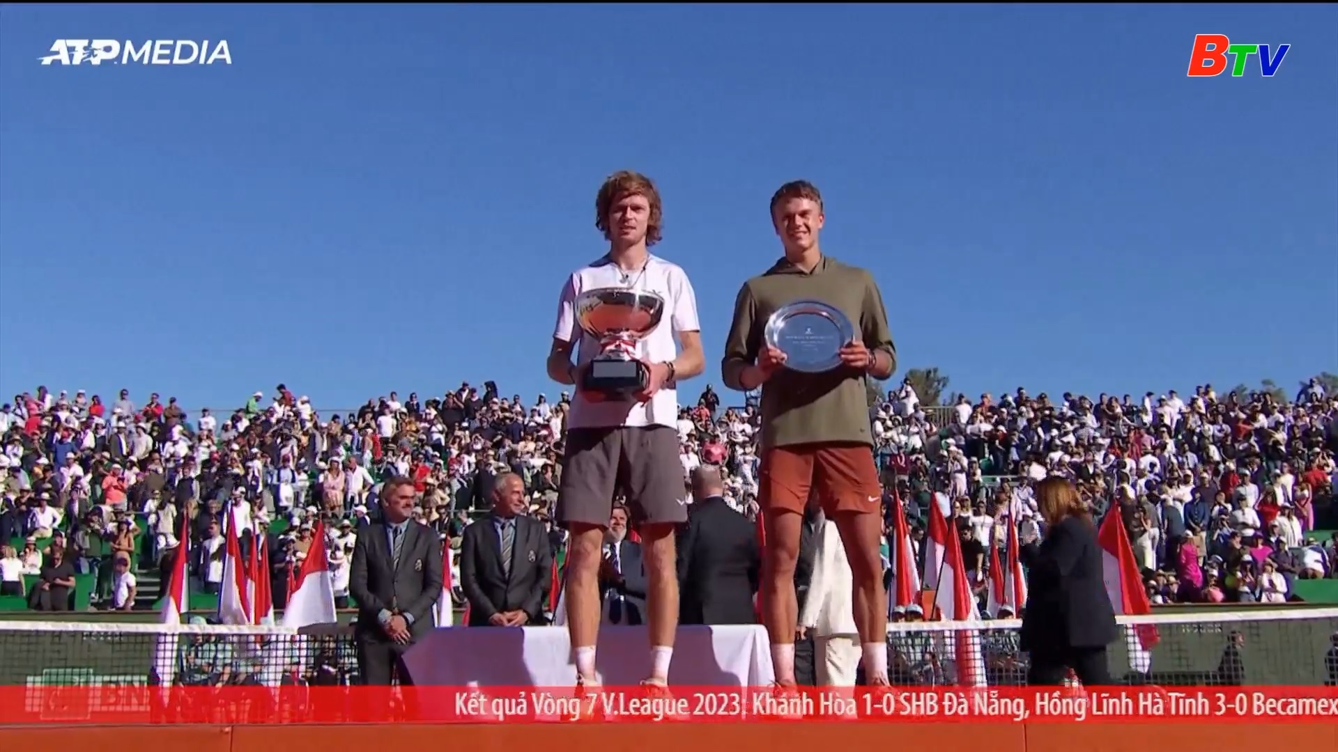 Andrey Rublev vô địch Monte Carlos Masters 2023